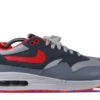 Nike Air Max 1 iD Solar Red Grey