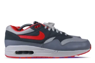 Nike Air Max 1 iD Solar Red Grey