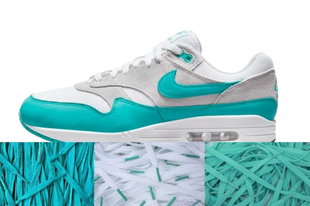 Lace Pack Nike Air Max 1 Clear Jade Aquatone