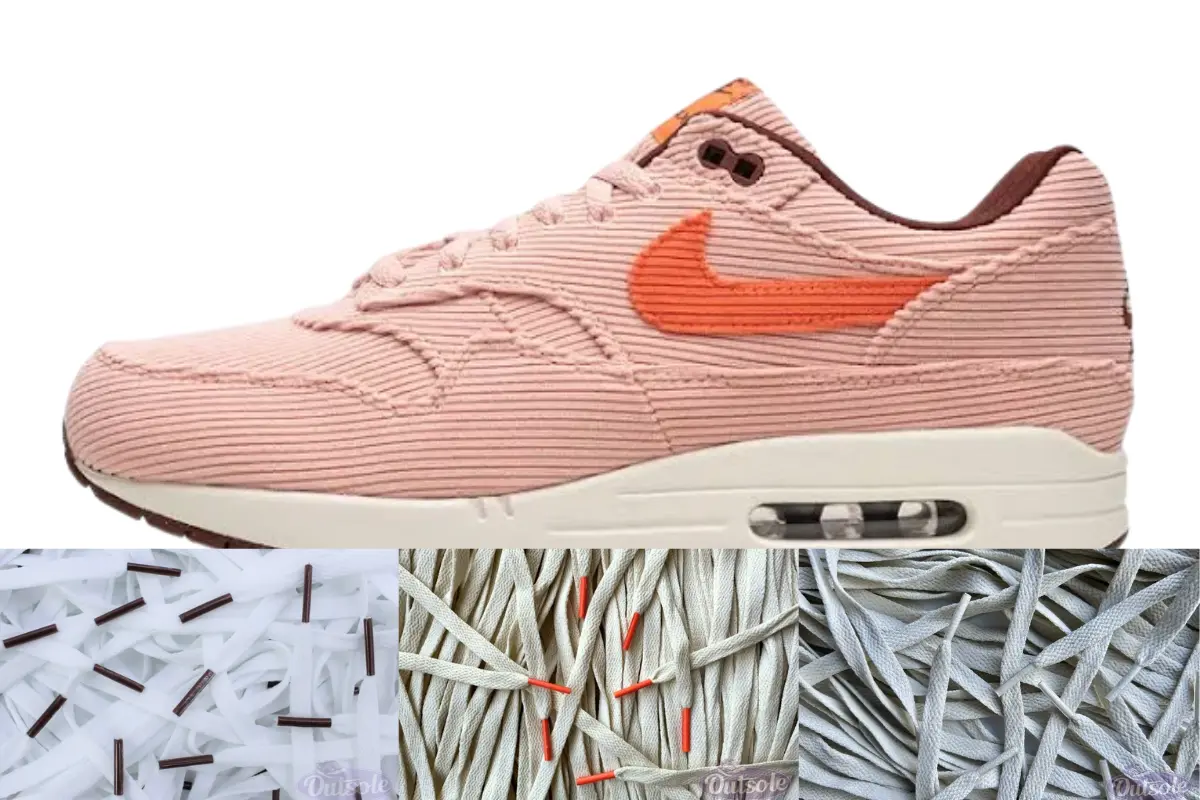 Lace Pack Nike Air Max 1 Corduroy Coral Stardust