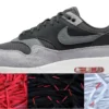 Lace Pack Nike Air Max 1 Dark Smoke Grey
