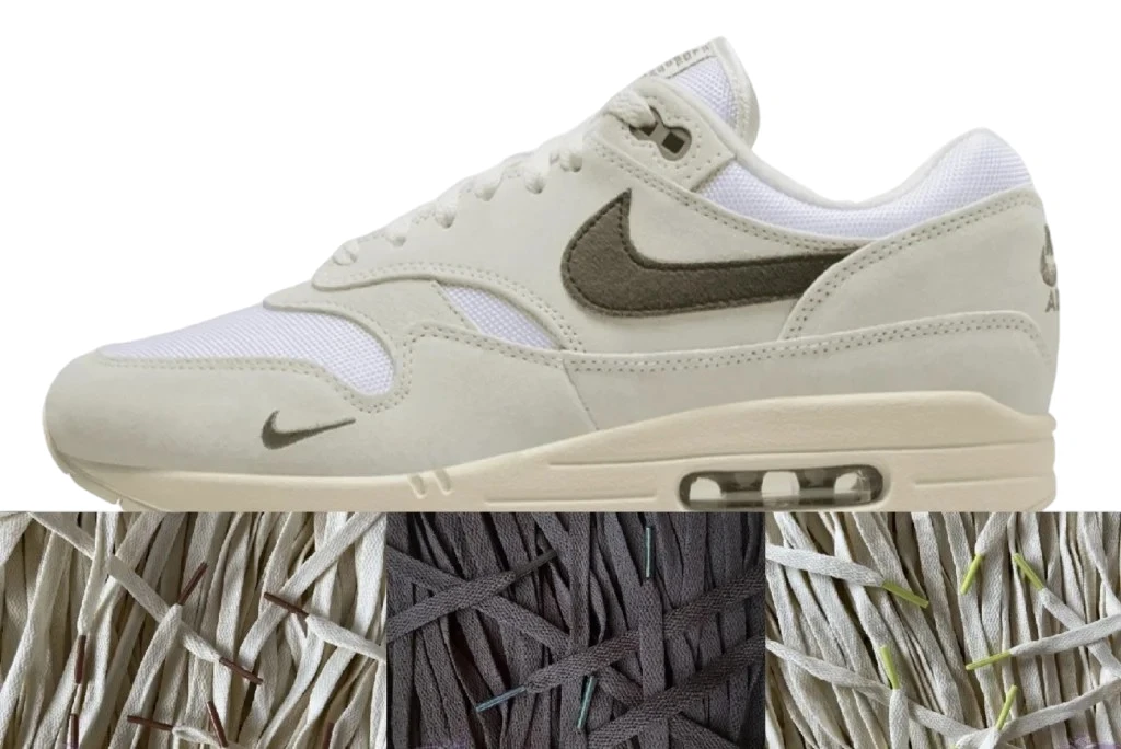 Lace Pack Nike Air Max 1 Ironstone