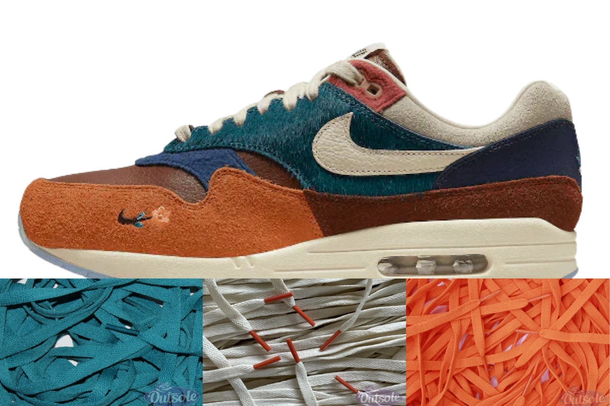 Lace Pack Nike Air Max 1 Kasina SP Wong Ang Orange