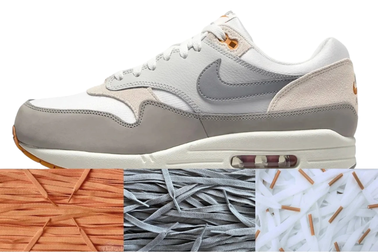 Lace Pack Nike Air Max 1 Light Iron Ore