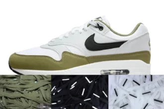 Lace Pack Nike Air Max 1 Medium Olive