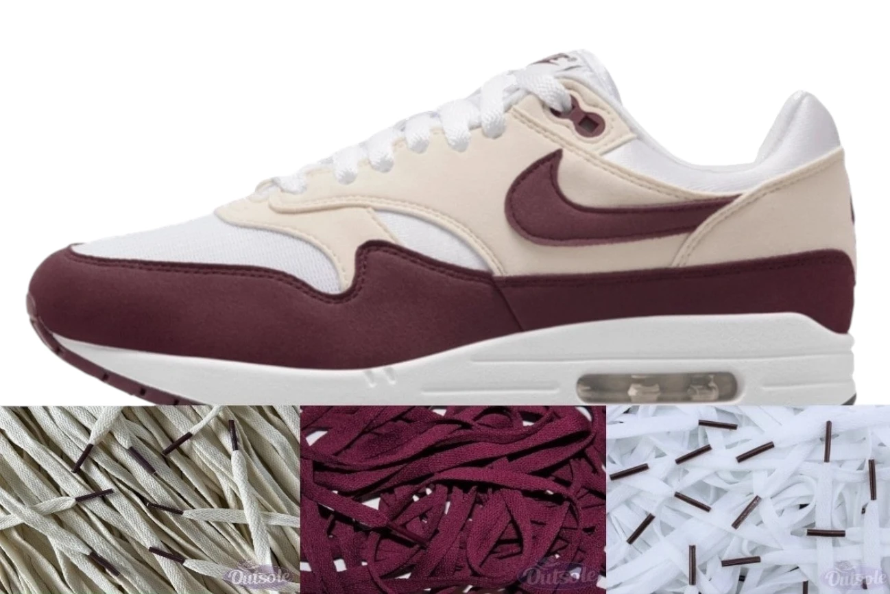 Lace Pack Nike Air Max 1 Night Maroon