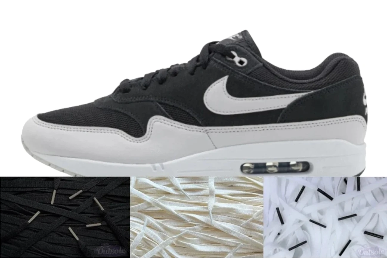 Lace Pack Nike Air Max 1 Off Noir