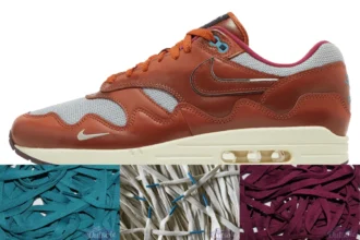 Lace Pack Nike Air Max 1 Patta Waves Dark Russet