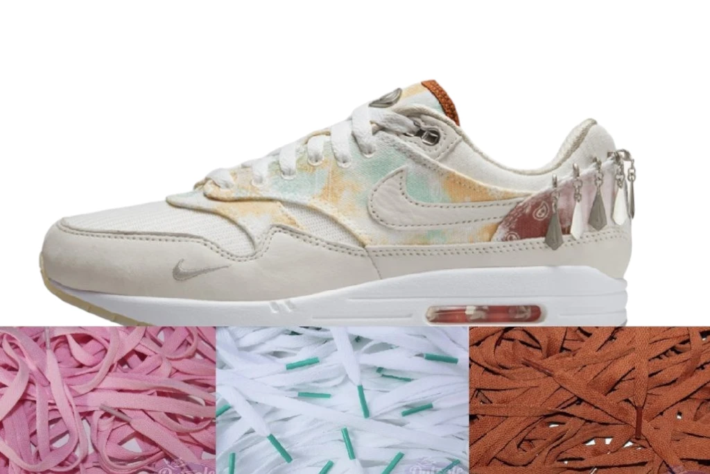 Lace Pack Nike Air Max 1 Phantom Mint Foam