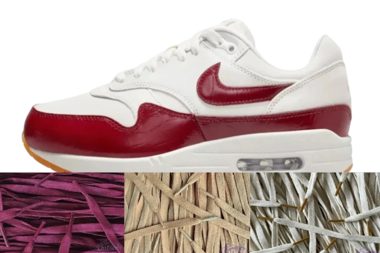 Lace Pack Nike Air Max 1 Sail Team Red