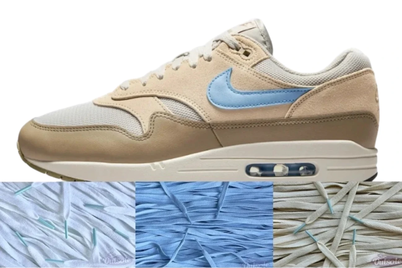 Lace Pack Nike Air Max 1 Sanddrift Psyhic Blue