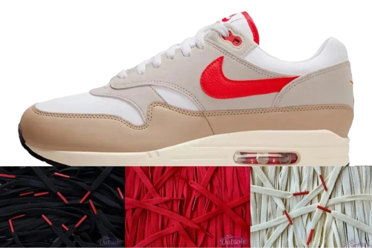Lace Pack Nike Air Max 1 Since 72 University Red
