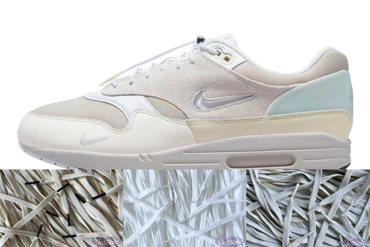 Lace Pack Nike Air Max 1 Summit White Sail Miniswoosh