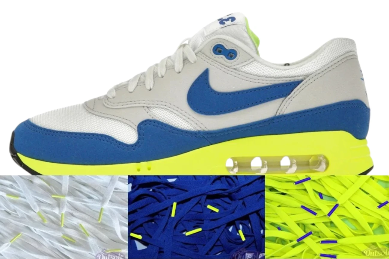 Lace Pack deluxe Nike Air Max 1 86 Royal Blue Volt