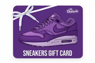 Sneakers Gift Card Cadeaubon Cadeaukaart Outsole Photoroom