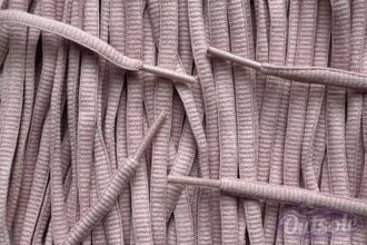 Small oval laces peach smalle ovale veters perzik