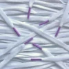 Colored Tips laces White Lilac