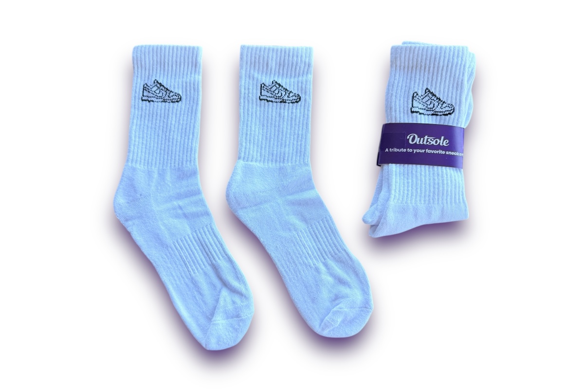 Nike Dunk Low Sneakers Socks by Outsole Air Force Jordan (2)