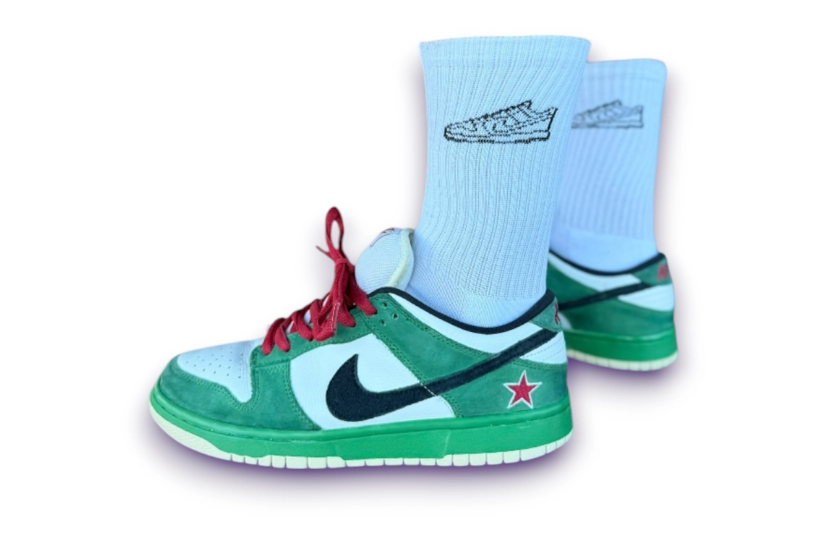 Nike Dunk Low Sneakers Socks by Outsole Air Force Jordan (2)