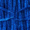 Print laces Snakeskin Blue
