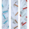Colored Tips veters - Wit - Mix (5 Pack) (1)