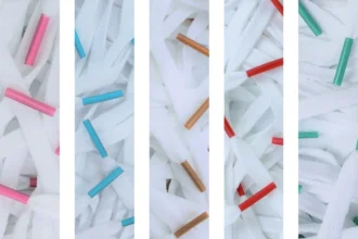 Colored Tips veters - Wit - Mix (5 Pack) (1)