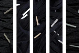 Colored Tips veters - Zwart - Basics (5 Pack)