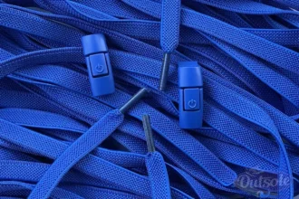 Elastische veters Koningsblauw