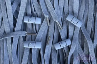 Elastische veters Oudblauw