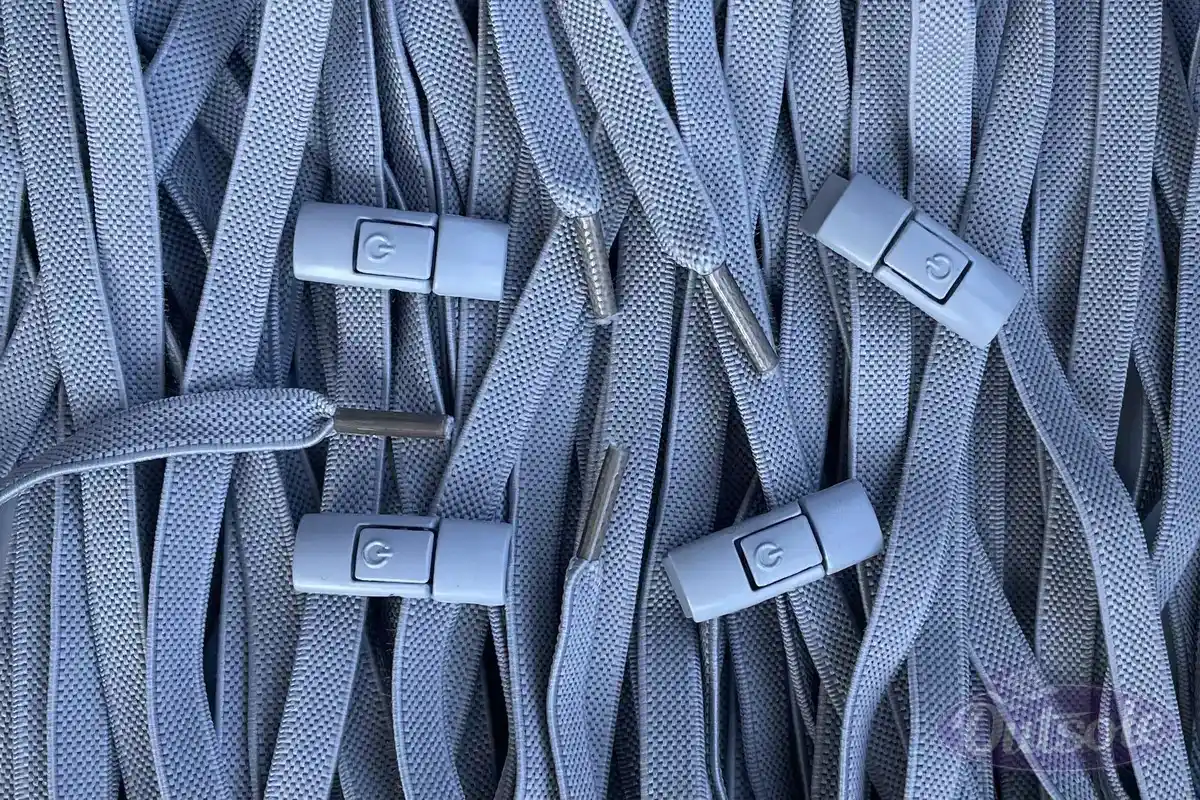 Elastische veters Oudblauw