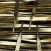 Leren lederen veters goud leather laces gold