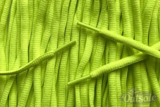 Small oval laces dark volt smalle ovale veters donkervolt