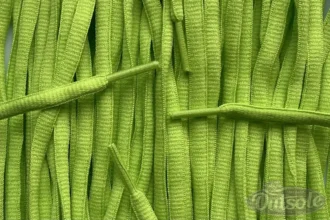 Small oval laces lime smalle ovale veters limoen