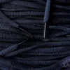Small oval laces navy smalle ovale veters navy