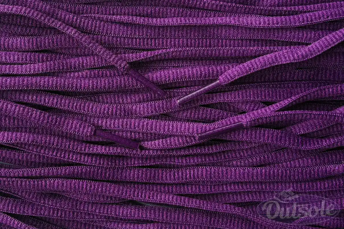 Small oval laces purple smalle ovale veters paars