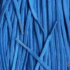 Smalle voetbal veters blauw football soccer laces blue