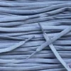 Voetbal veters Ijsblauw football soccer laces ice blue