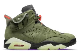 Nike Air Jordan 6 Retro Travis Scott Medium Olive Retro