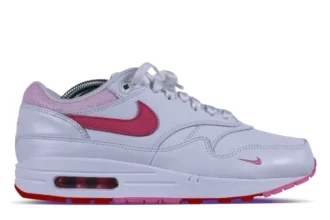 Nike Air Max 1 By You Croc Redish Pink (9)