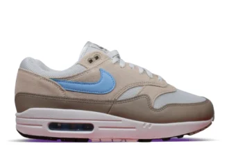 Nike Air Max 1 Essential Light Bone Psychic Blue (9)