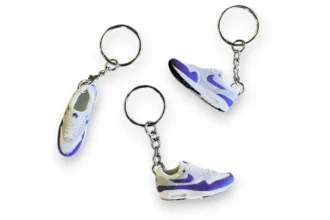 Nike Air Max 1 Patta Purple Denim sleutelhanger 3D (1)