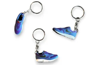Nike Air Max 1 Premium Patta Corduroy Denim sleutelhanger 3D (2)