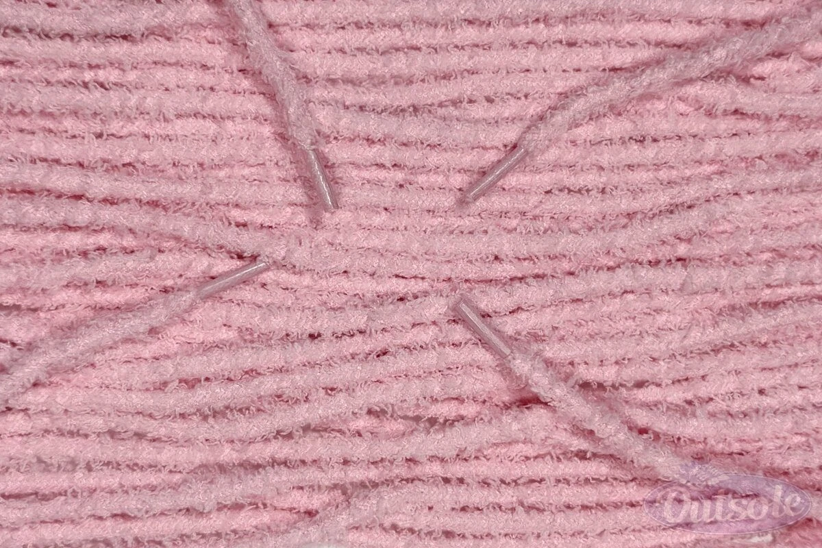 Fluffy veters - Roze