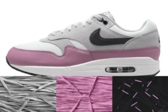 Lace pack - Nike Air Max 1 Wolf Grey Pink