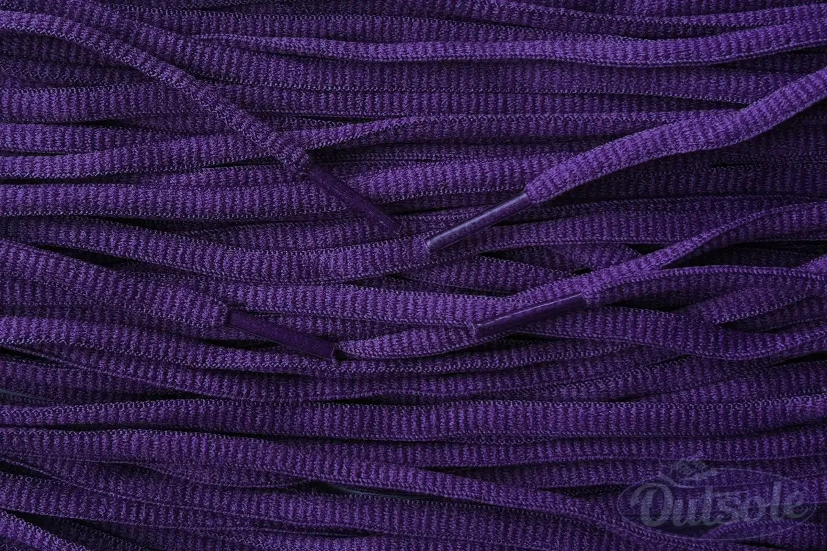 Small oval laces purple smalle ovale veters paars