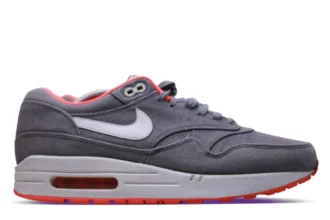 Nike Air Max 1 Premium Cool Grey Crimson